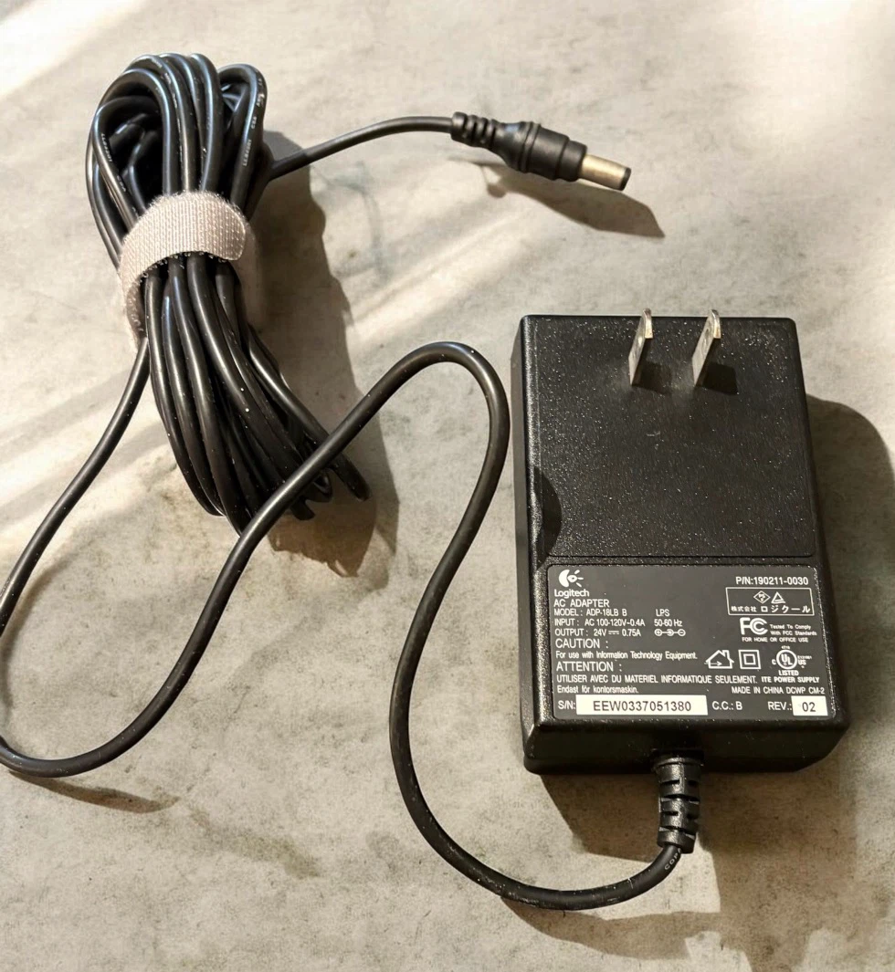 Logitech AC Adapter ADP-18LB B - photo 3