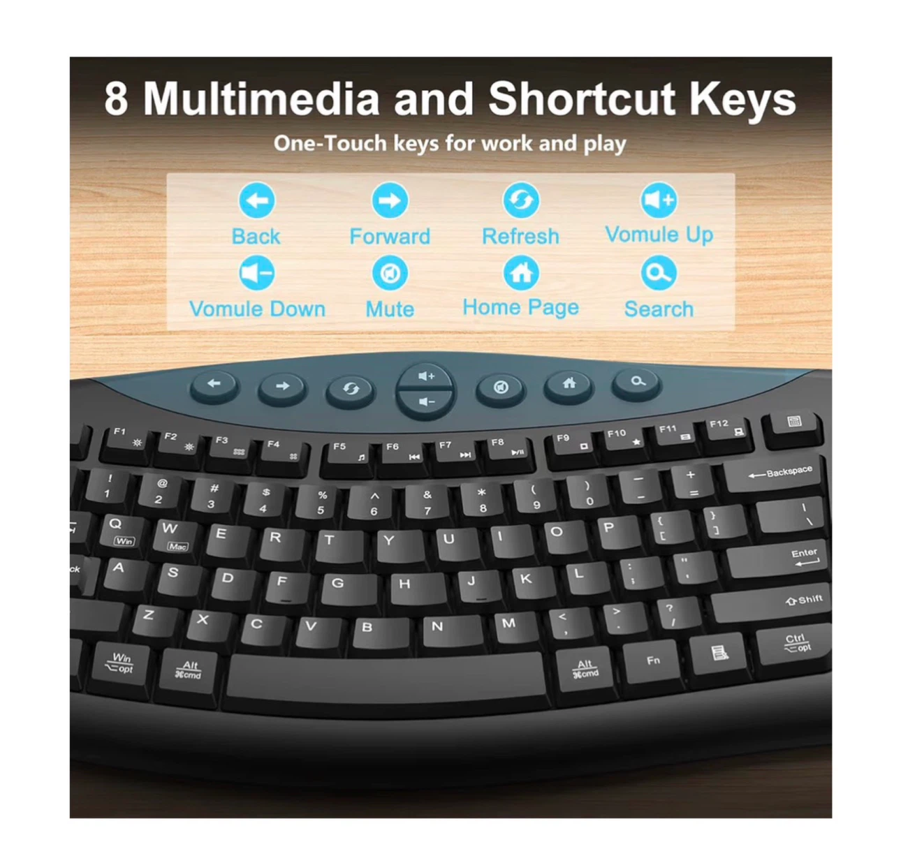 Brand new Wireless Keyboard and Mouse Combo - photo 5