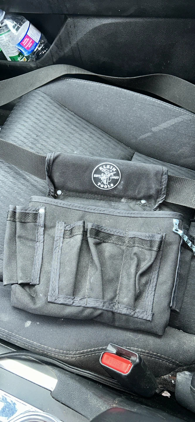 Klein Tools Leather Tool Pouch with Belt