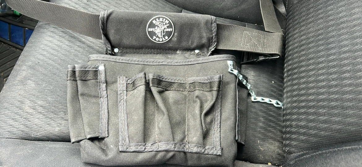 Klein Tools Leather Tool Pouch with Belt - photo 2