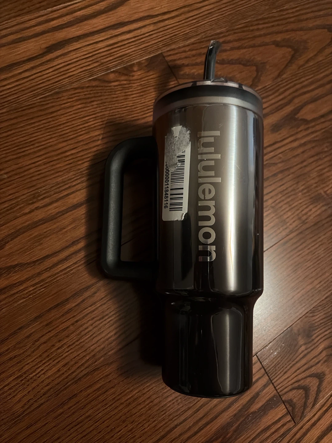 Lululemon Black Insulated Tumbler with Straw - photo 2