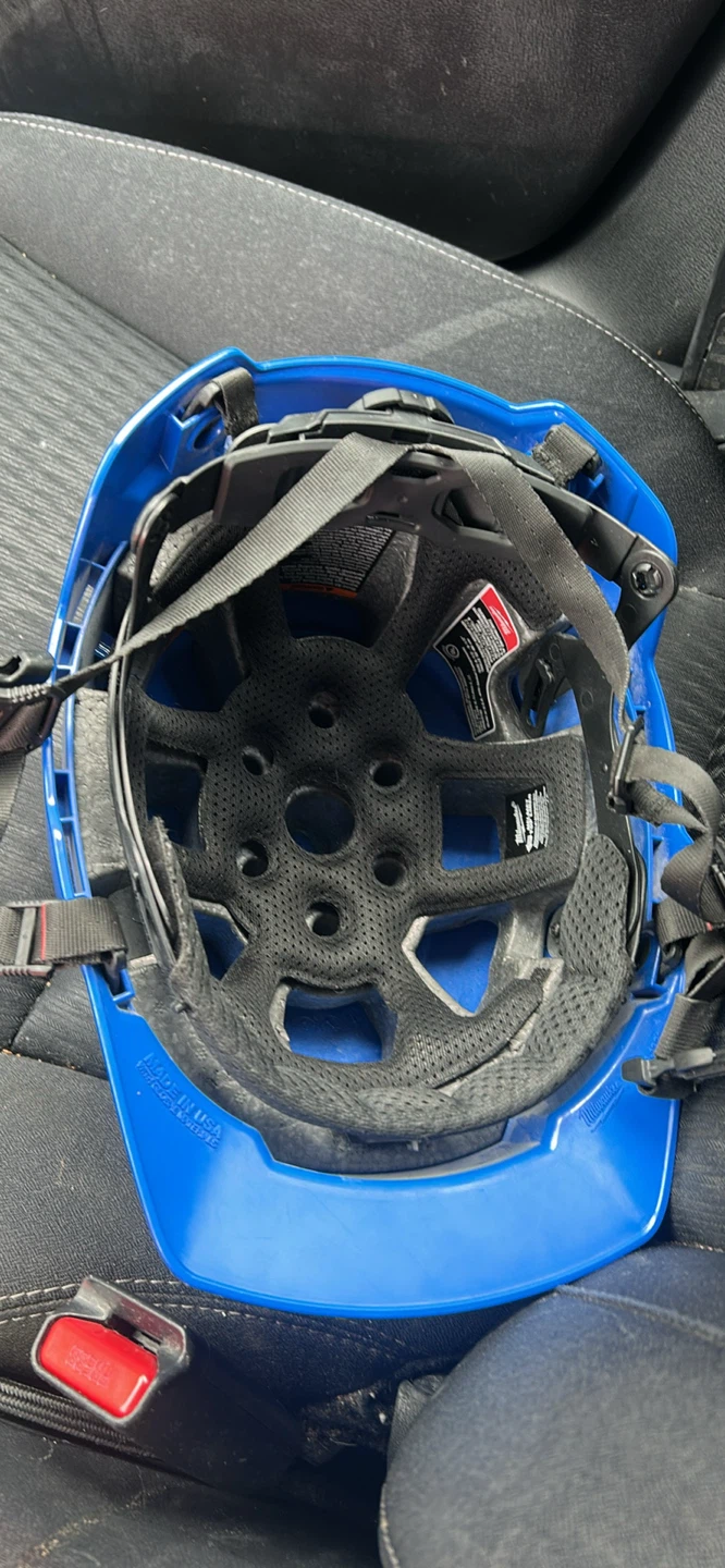 Milwaukee Blue Safety Hard Hat - photo 2