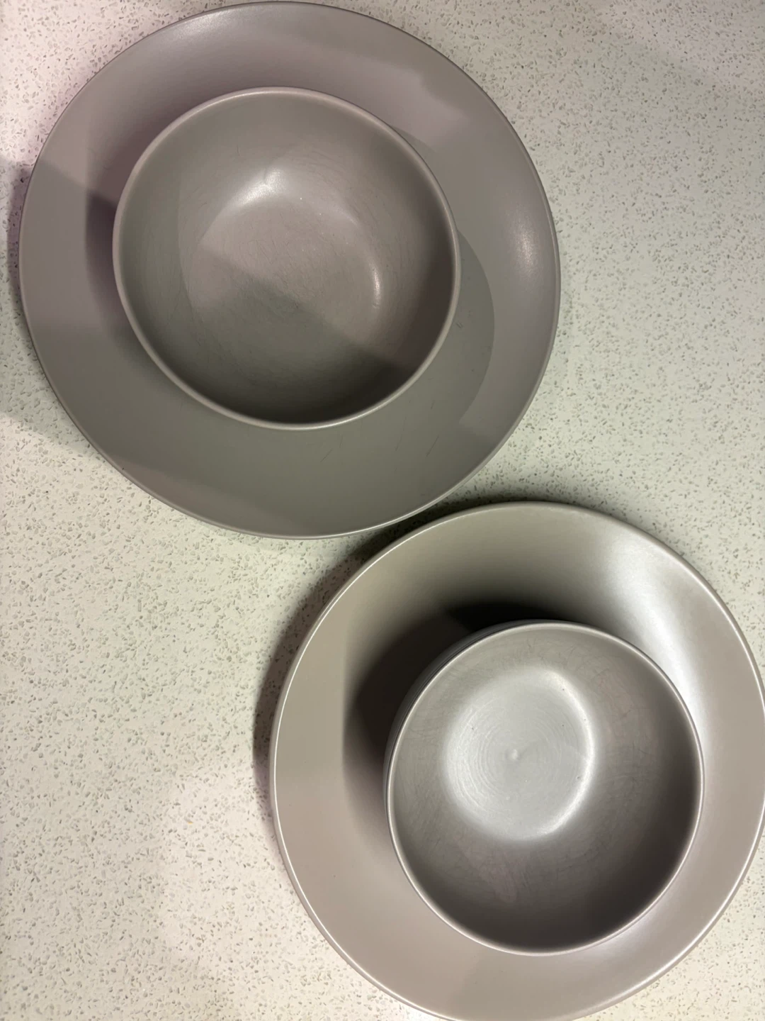Beige Ceramic Dinnerware Set - photo 3