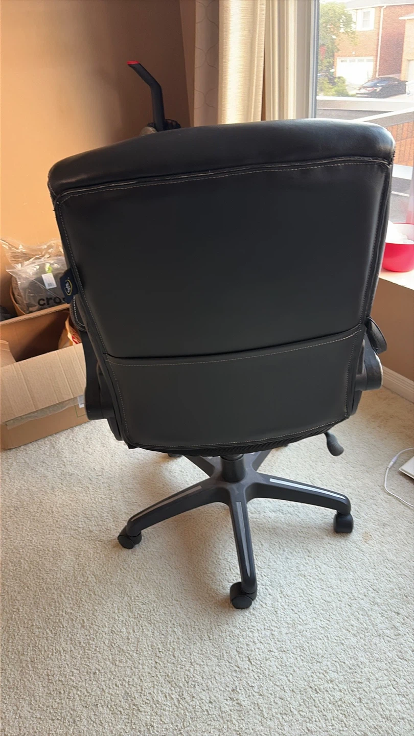 Serta AIR Lumbar Bonded Leather Manager Office Chair - photo 3