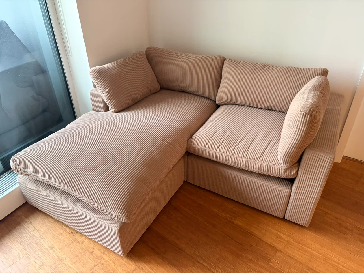 Cozey Ciello Dune Sofa - 2-Seater + Chaise - Mocha - photo 3