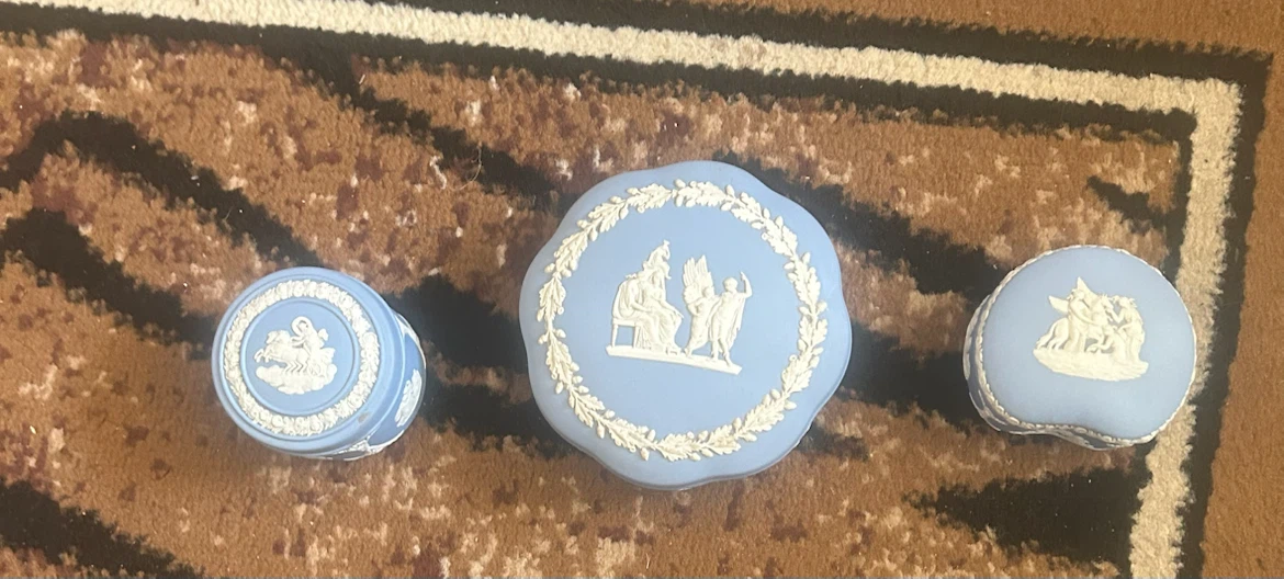 Wedgwood Jasperware Trinket Boxes