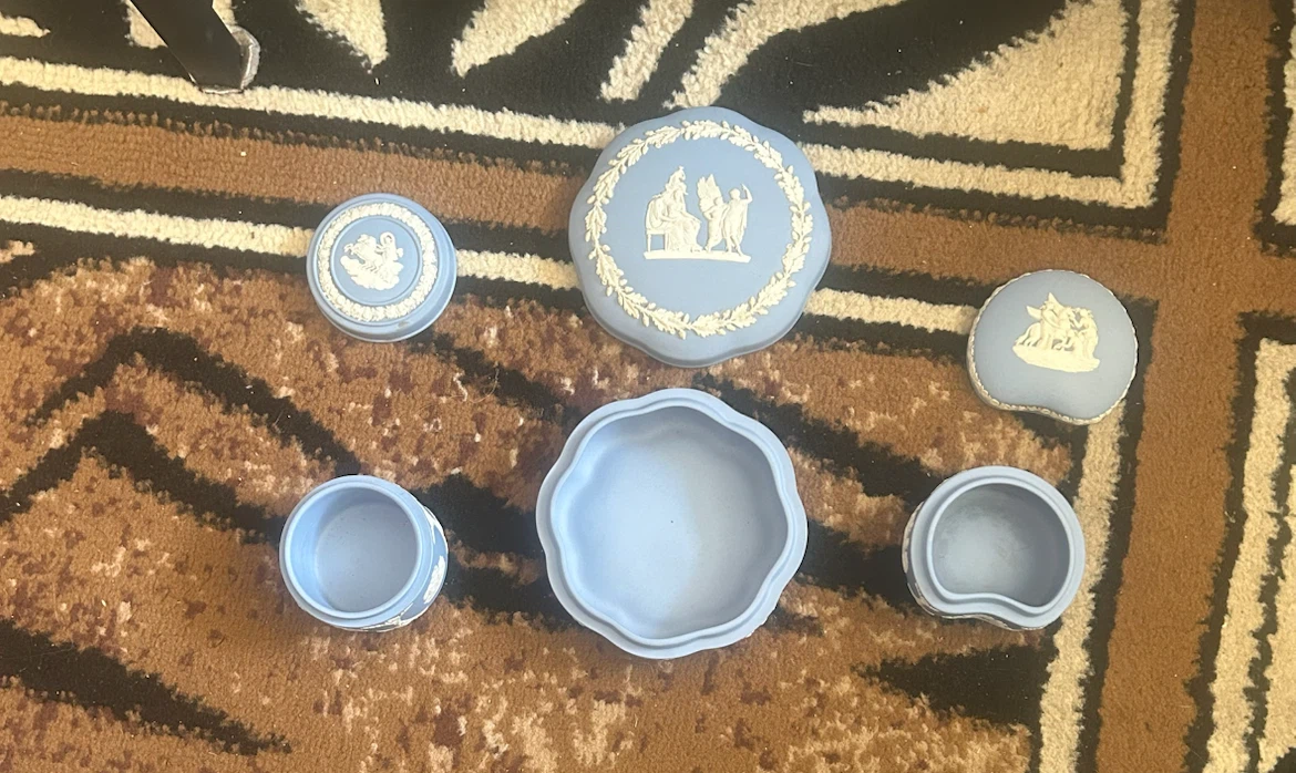 Wedgwood Jasperware Trinket Boxes - photo 2