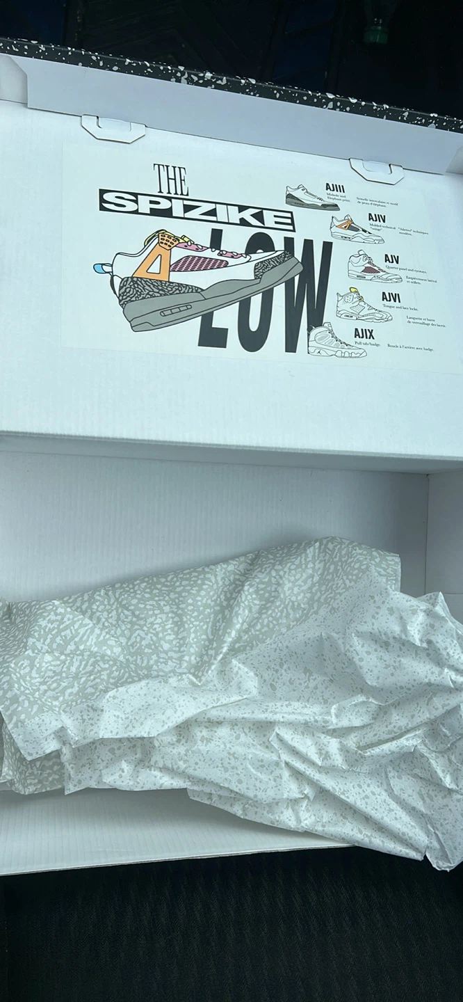 Jordan Spizike Low Shoe Box - photo 2