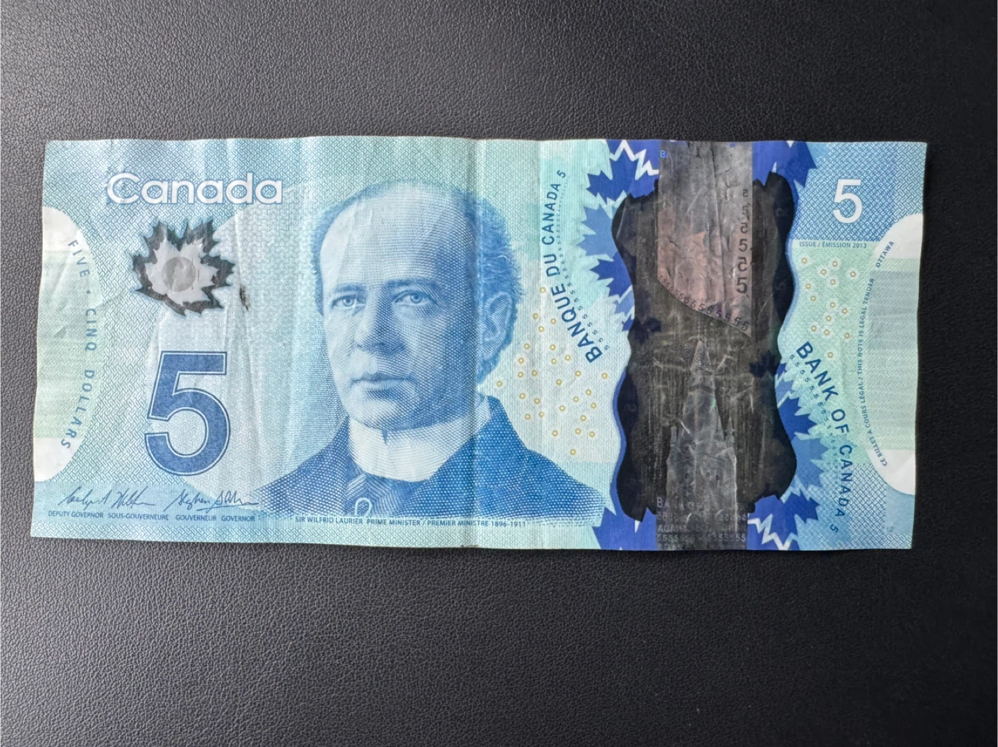 $5 Banknote With Almost Solid 7 Serial Numbers #HCR7727771