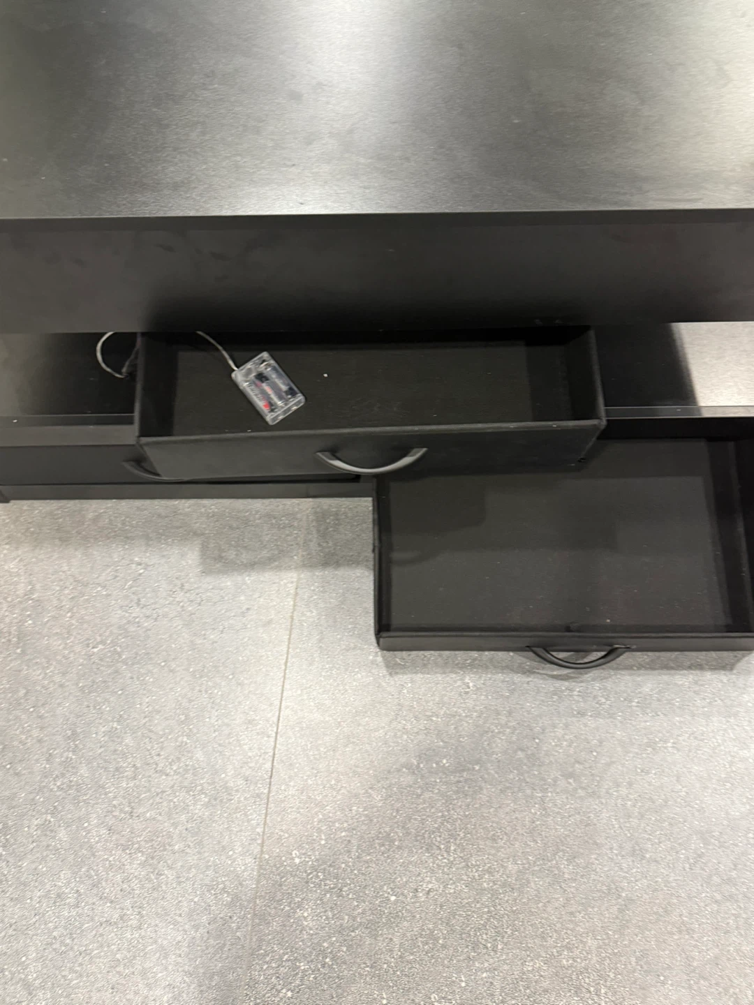 Black Lift Top Coffee Table with Storage - photo 3