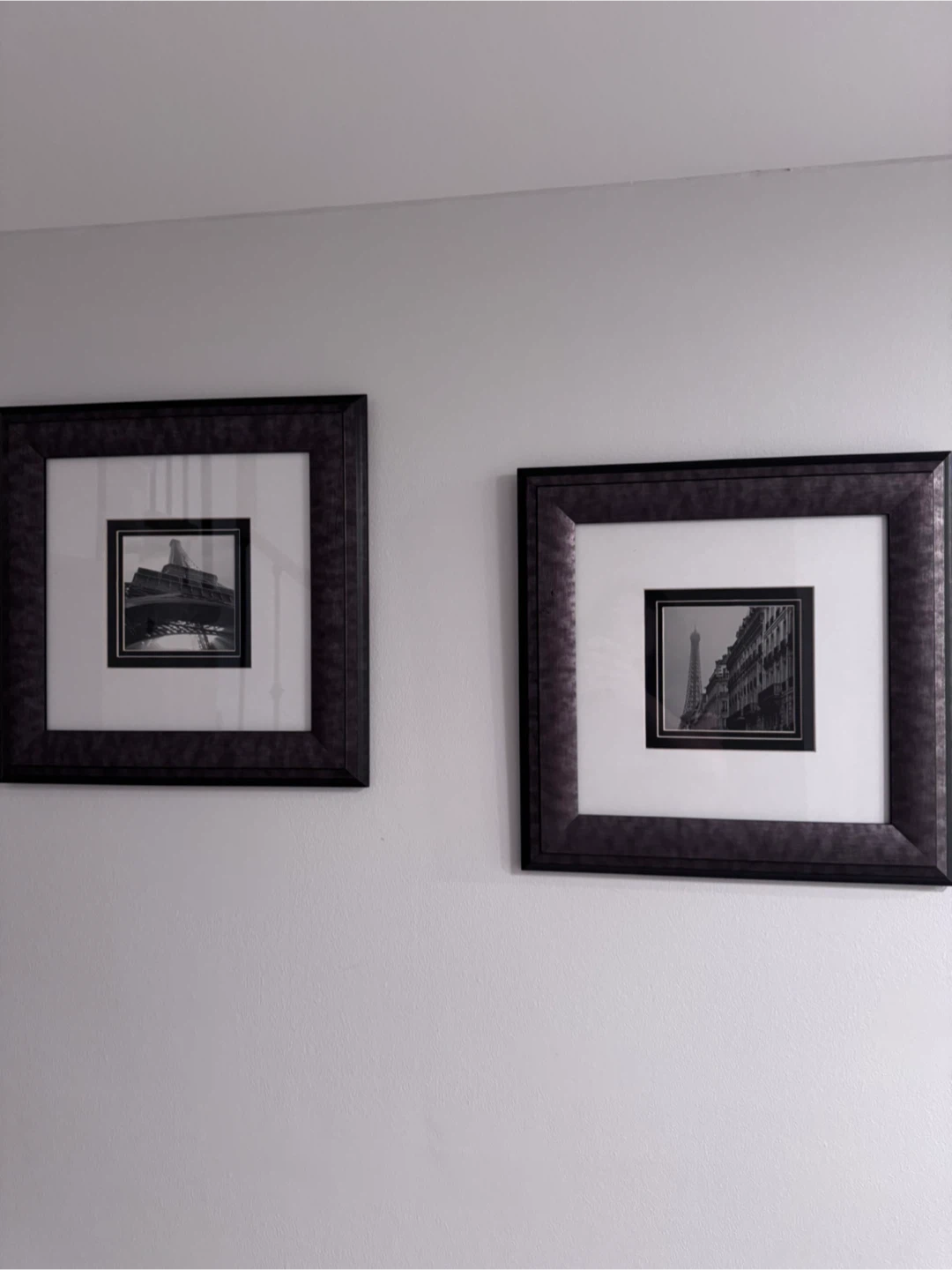 Set of 3 Paris Eiffel Tower Framed Prints