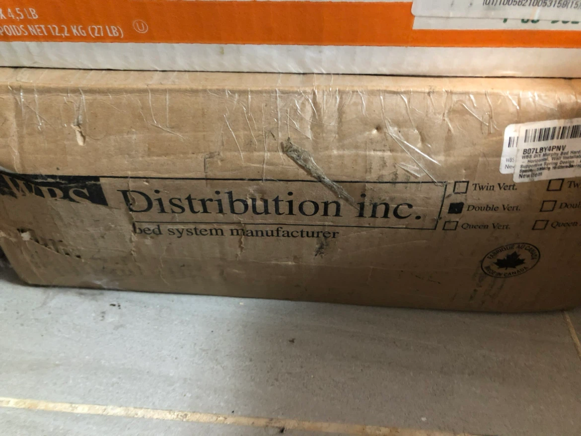 WBS Distribution Inc. Bed System Manufacturer Box - photo 2