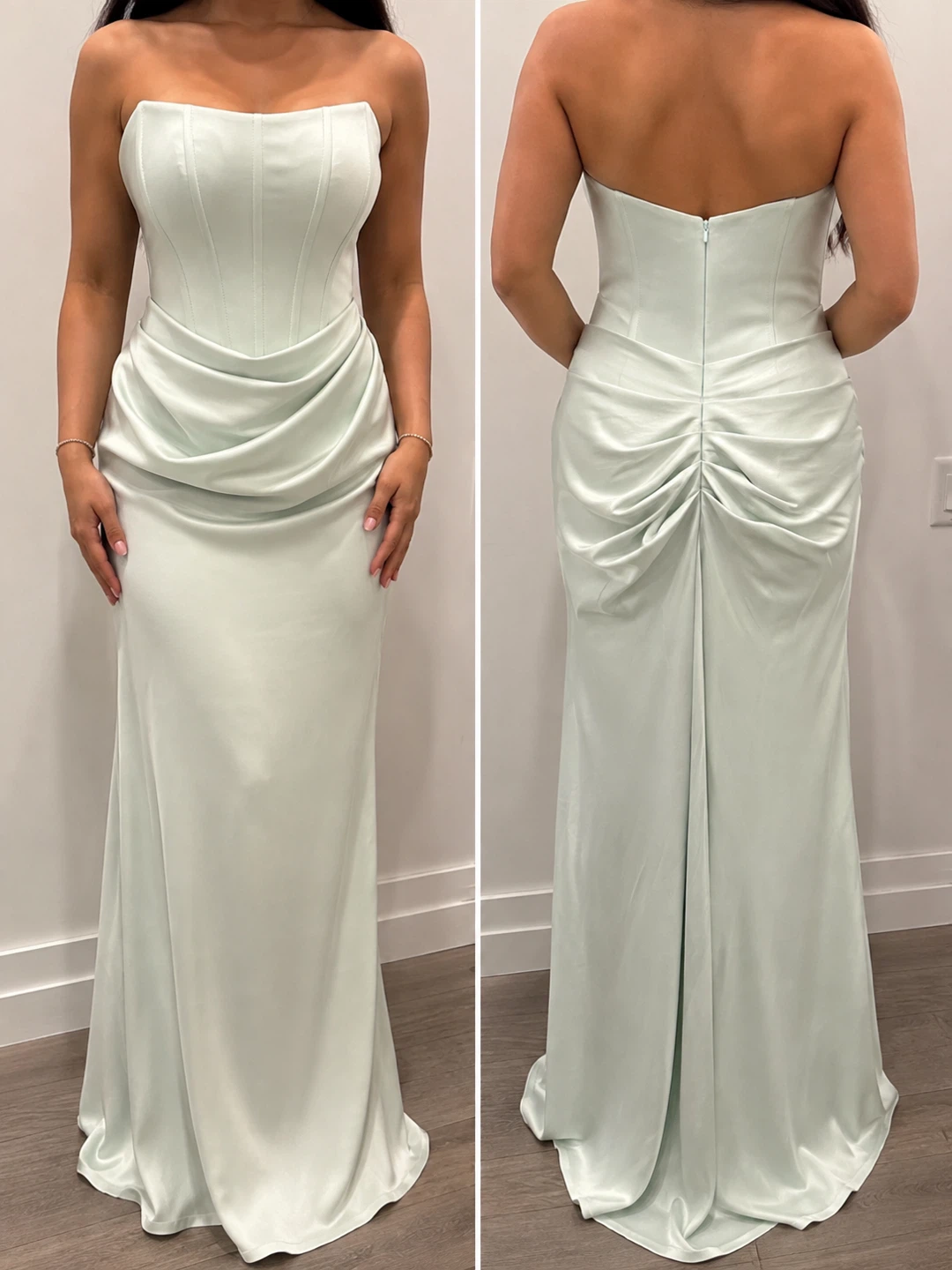 Ever New Strapless Corset Dress