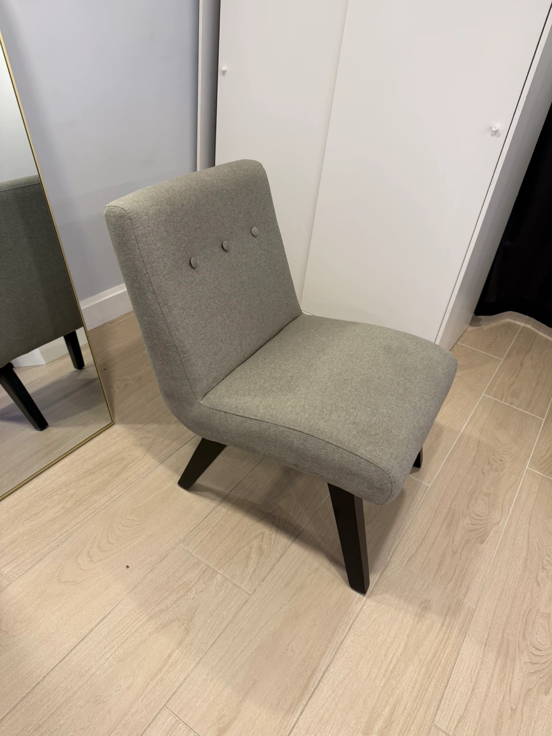 Gray Accent Chair - photo 2