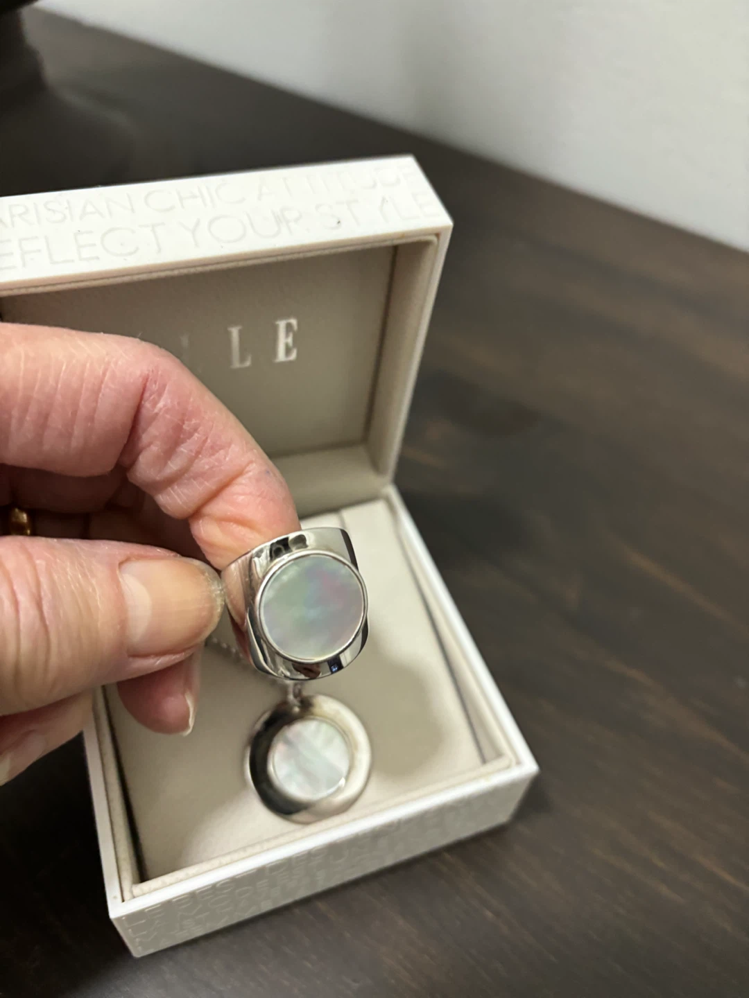 ELLE Jewelry Necklace and Ring Set - photo 4