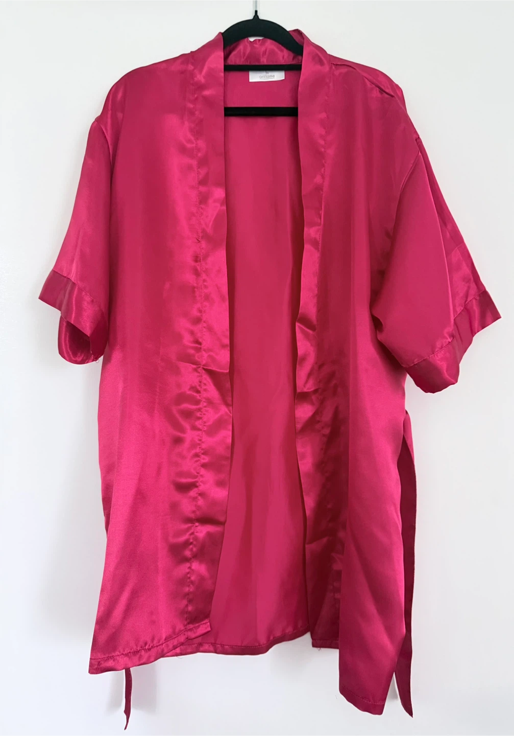 Silky Kiss by Oriflame Red Satin Robe
