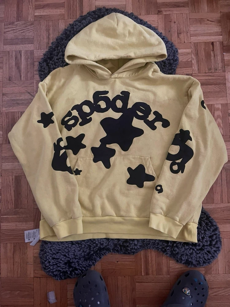 SP5DER Yellow Hoodie - photo 3
