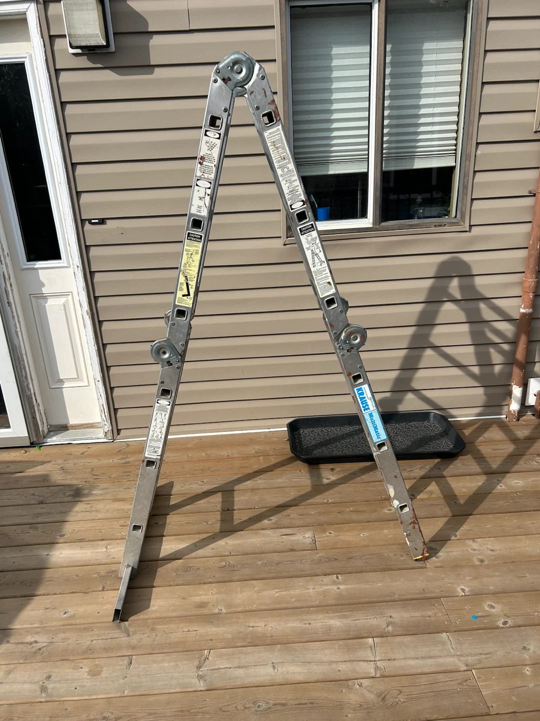Krause MultiMatic Folding Multi-Position Ladder