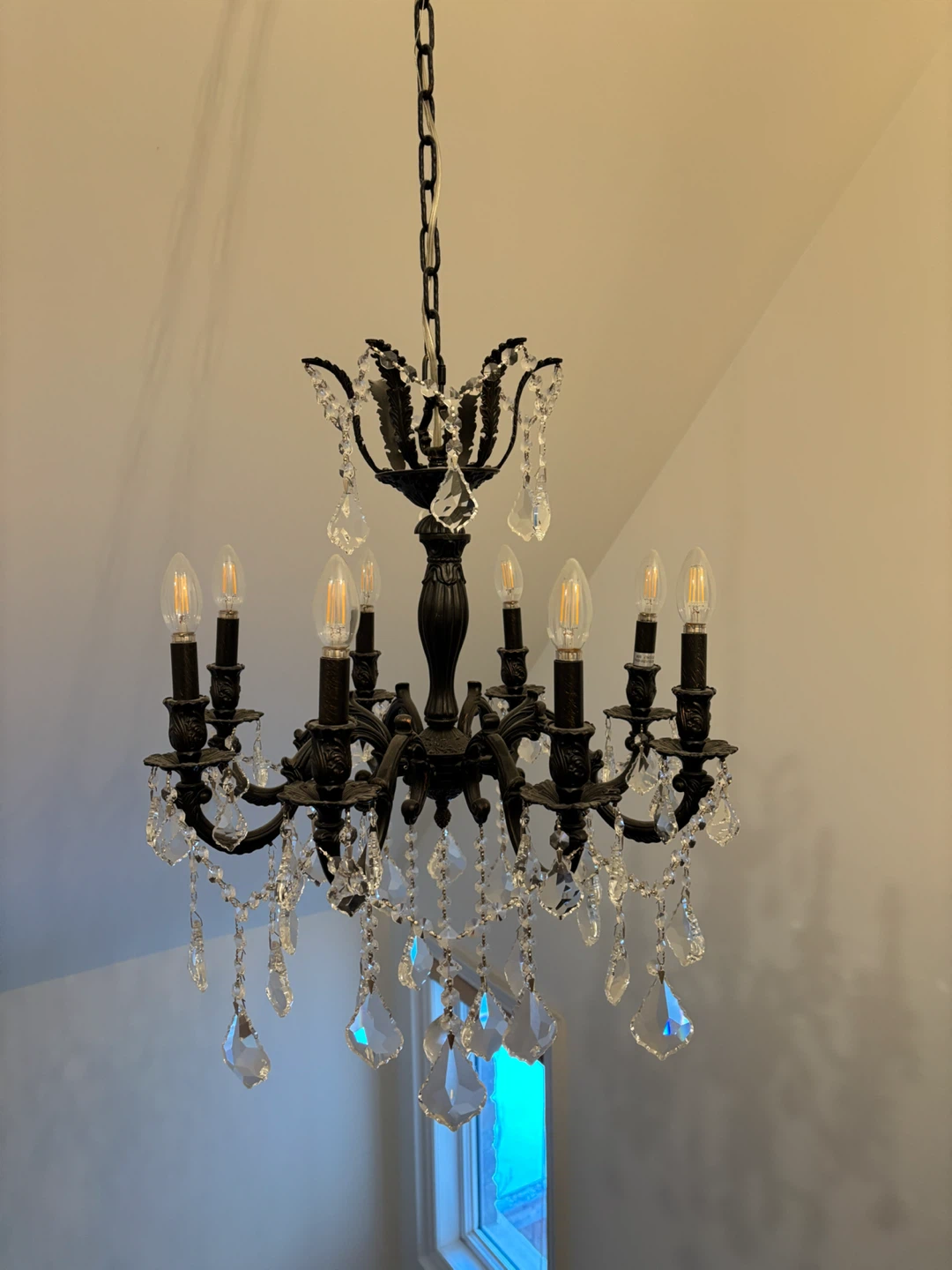 ROYAL CUT CRYSTAL CHANDELIER