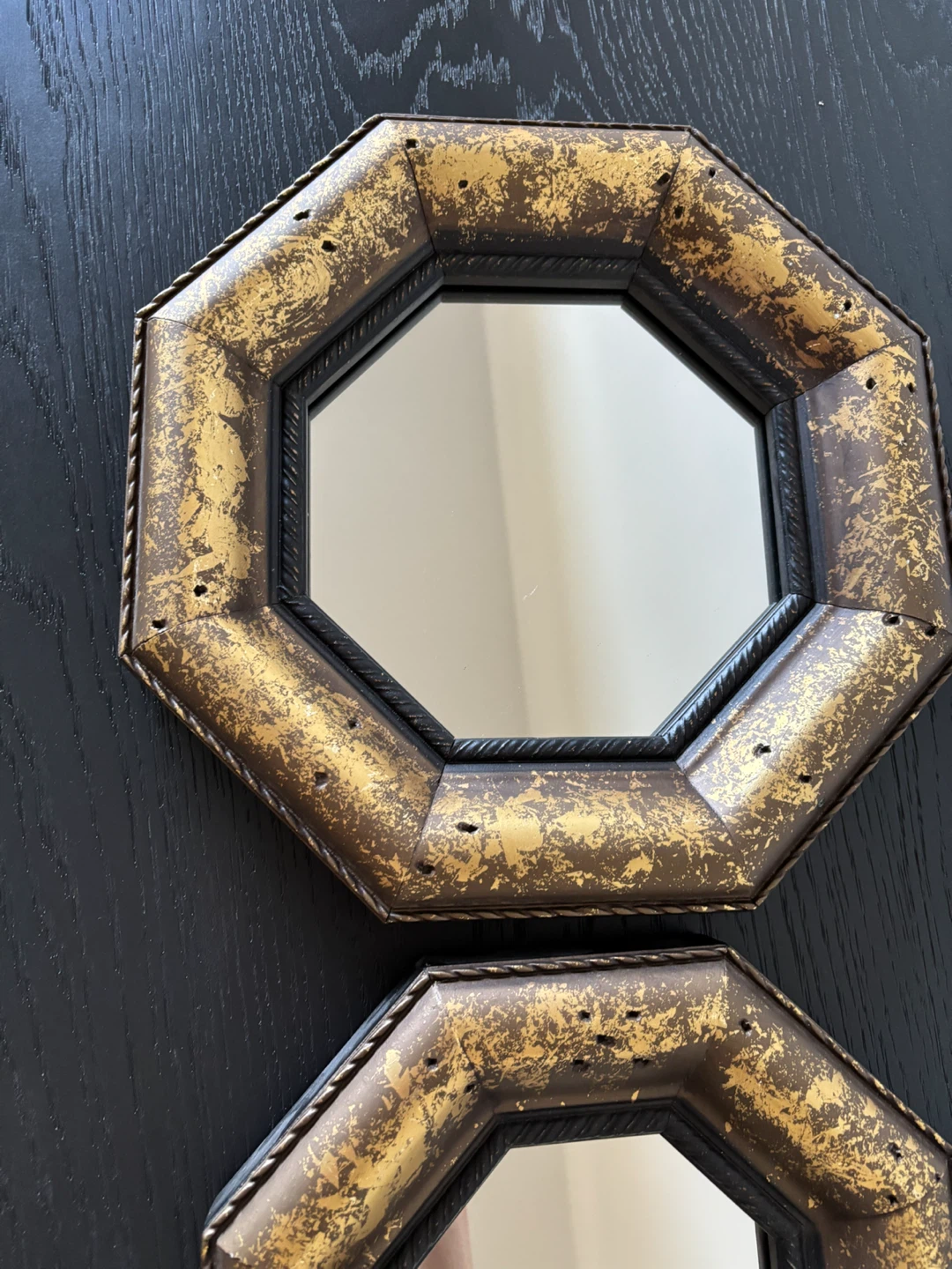 Set of 3 Octagonal Wall Mirrors - photo 3