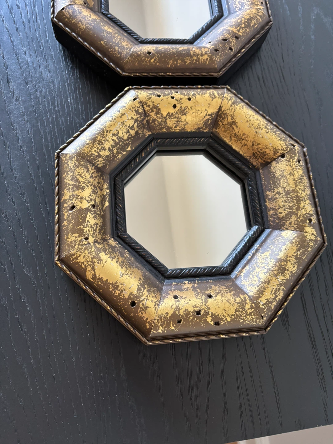 Set of 3 Octagonal Wall Mirrors - photo 5