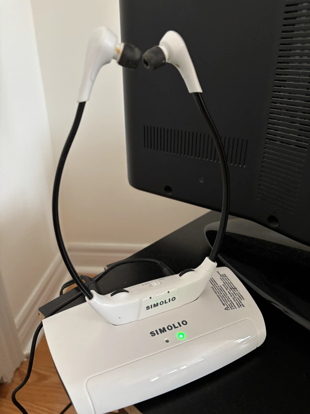 Simolio 2.4GHz Wireless TV Headset