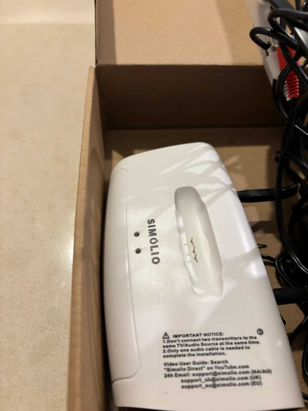 Simolio 2.4GHz Wireless TV Headset - photo 4