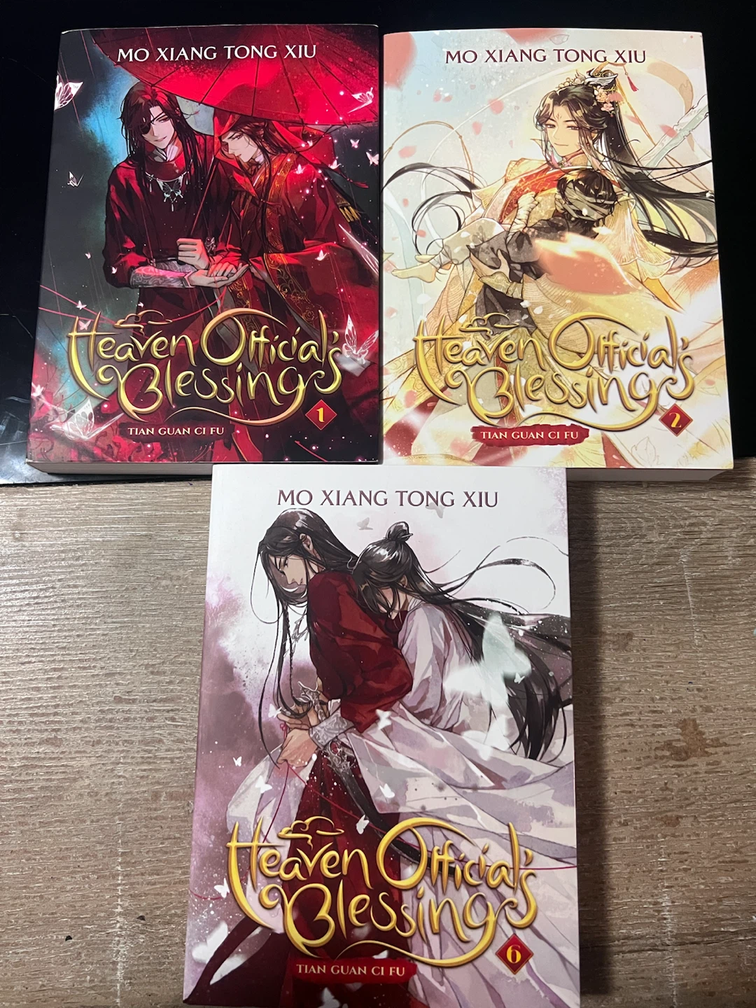 Heaven Official's Blessing Volumes 1, 2, 6