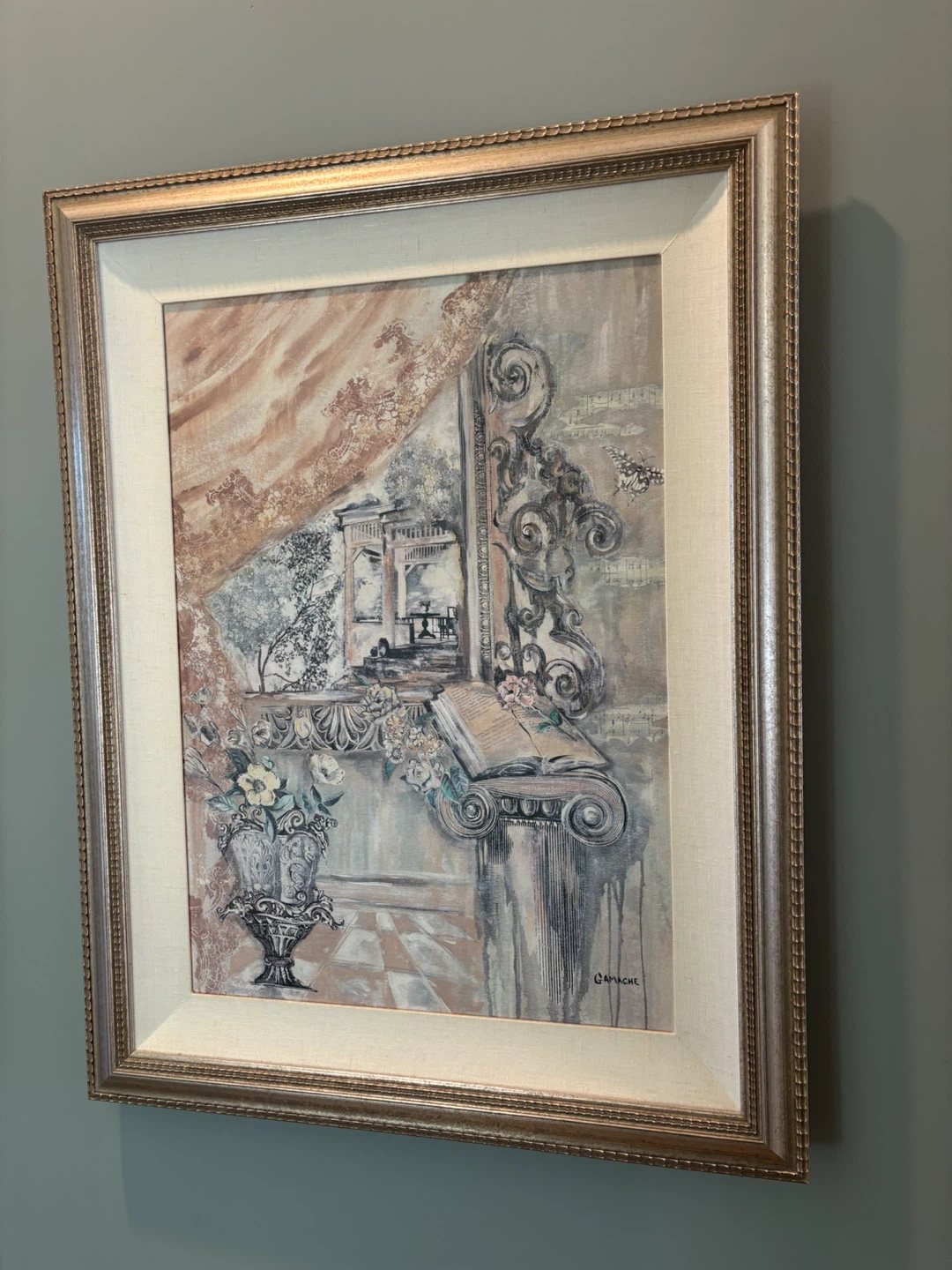 Gamache framed art print