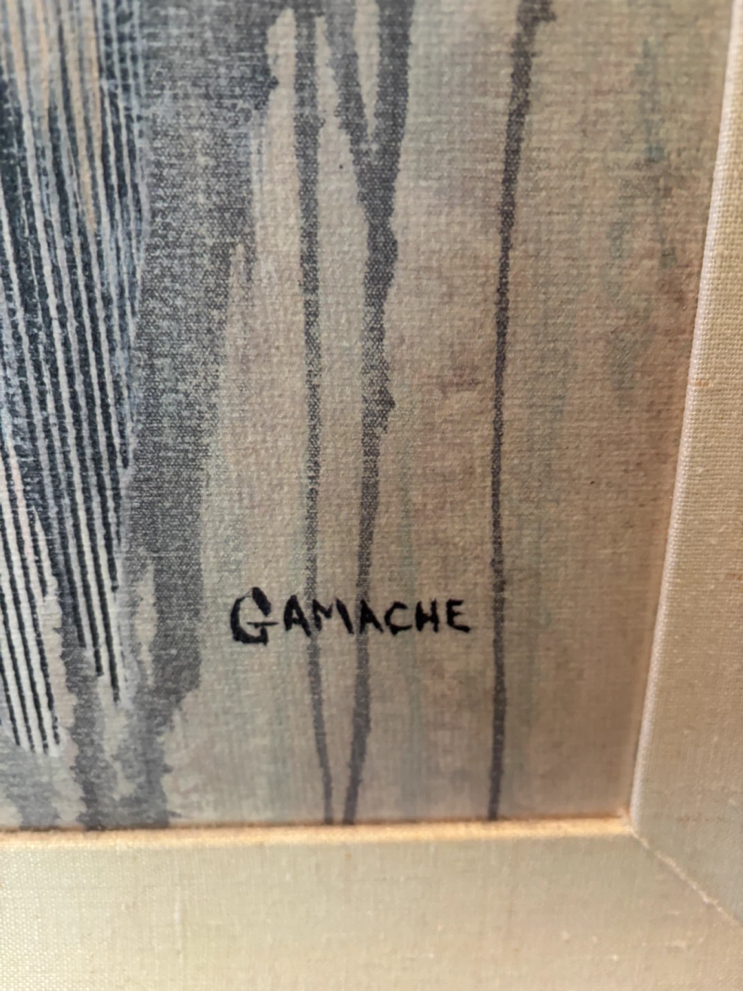 Gamache framed art print - photo 4