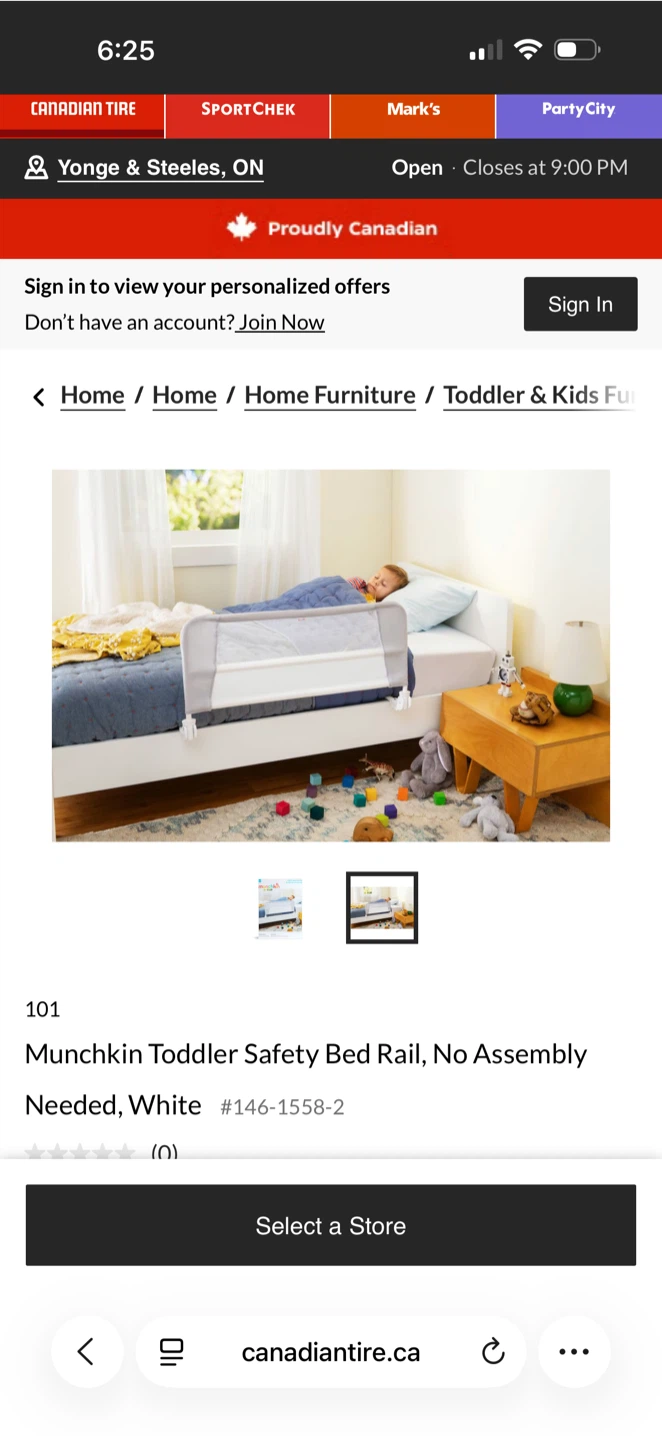 Munchkin Toddler Safety Bed Rail - photo 2
