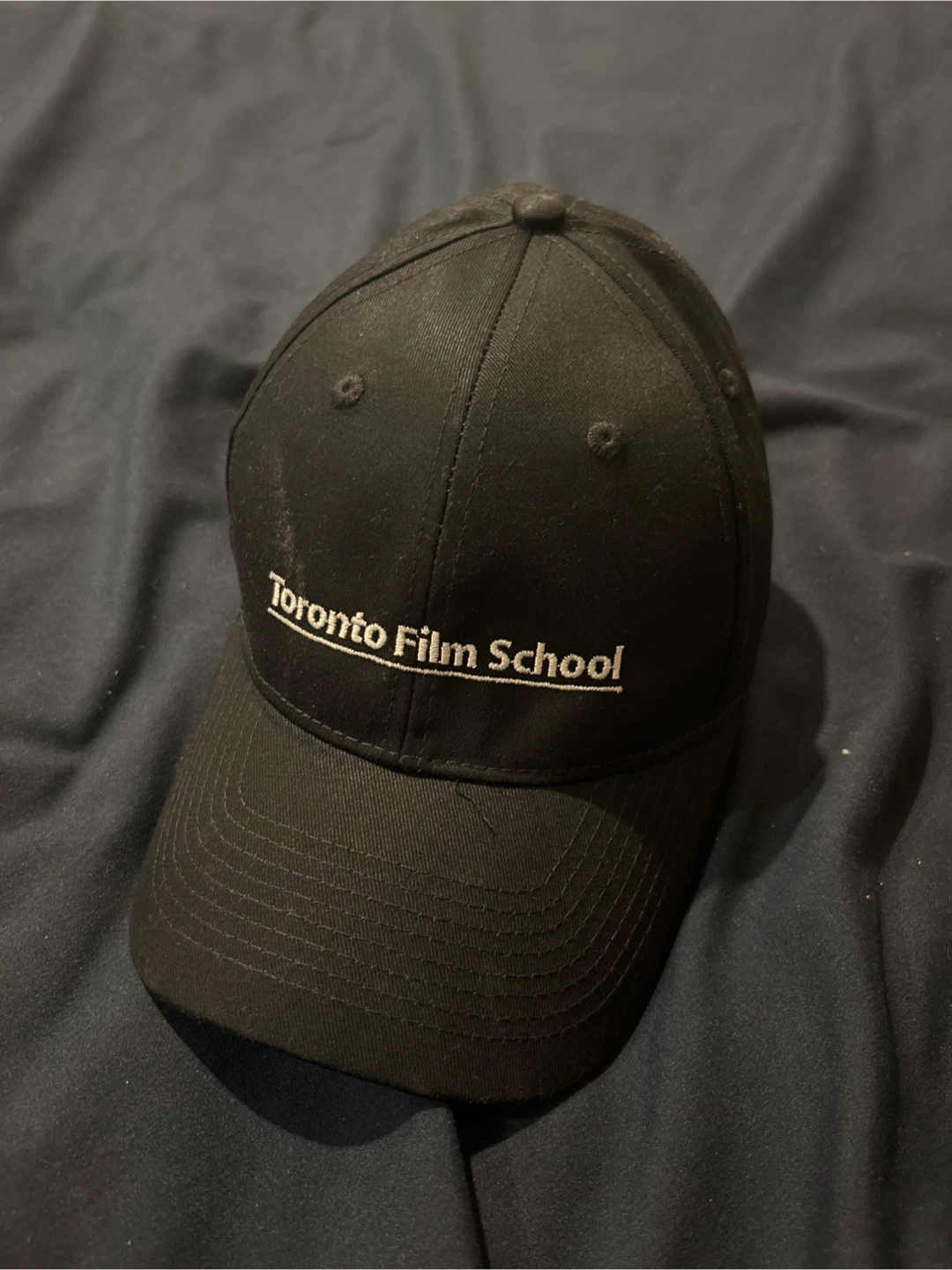 Toronto Film School Black Baseball Cap