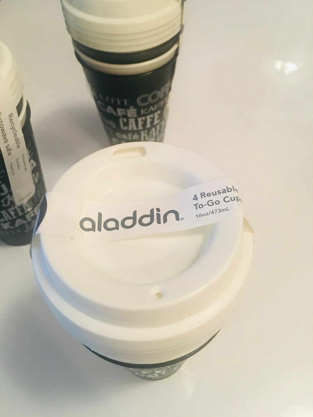 Aladdin 4 Reusable To-Go Cups - photo 3