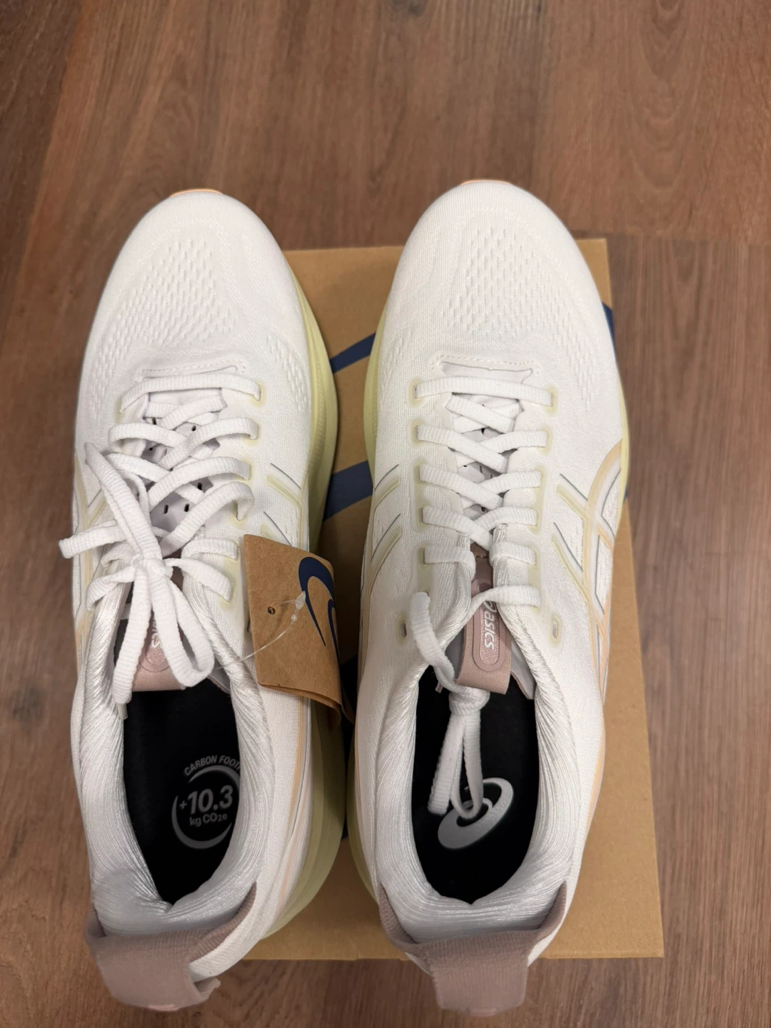 ASICS Gel-Kayano 32 Running Shoes - White/Orange US MENS 11 - photo 3