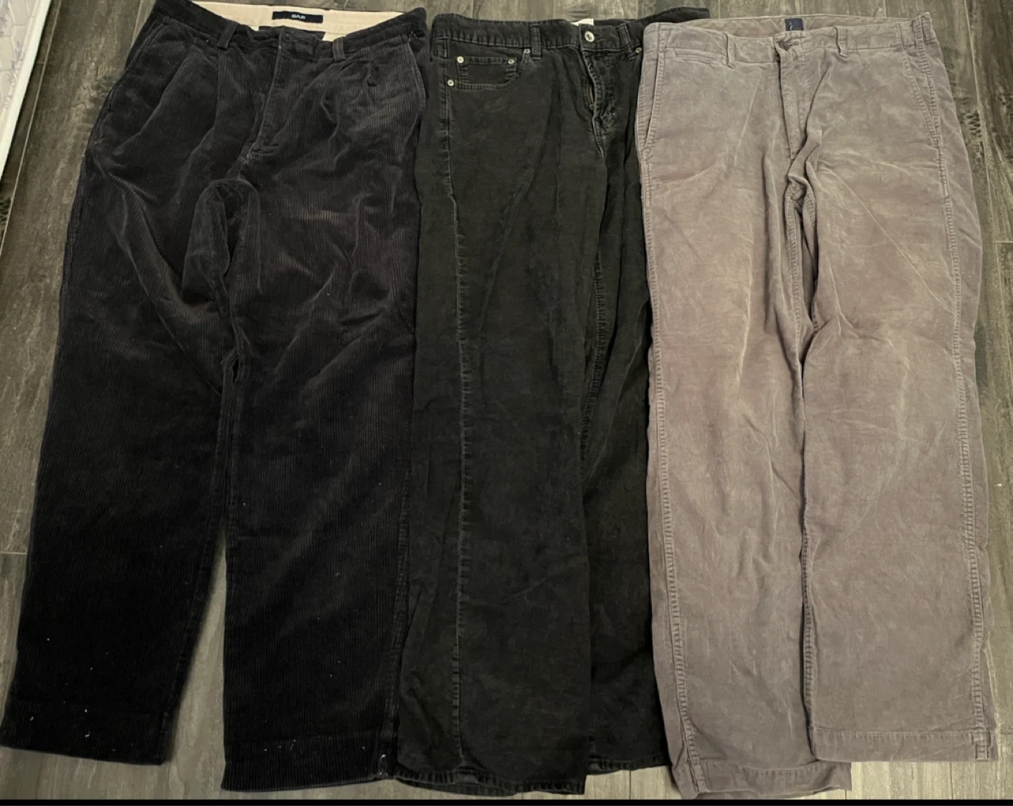 Men’s Dress, Cargo & Corduroy Pants ($15 EACH)