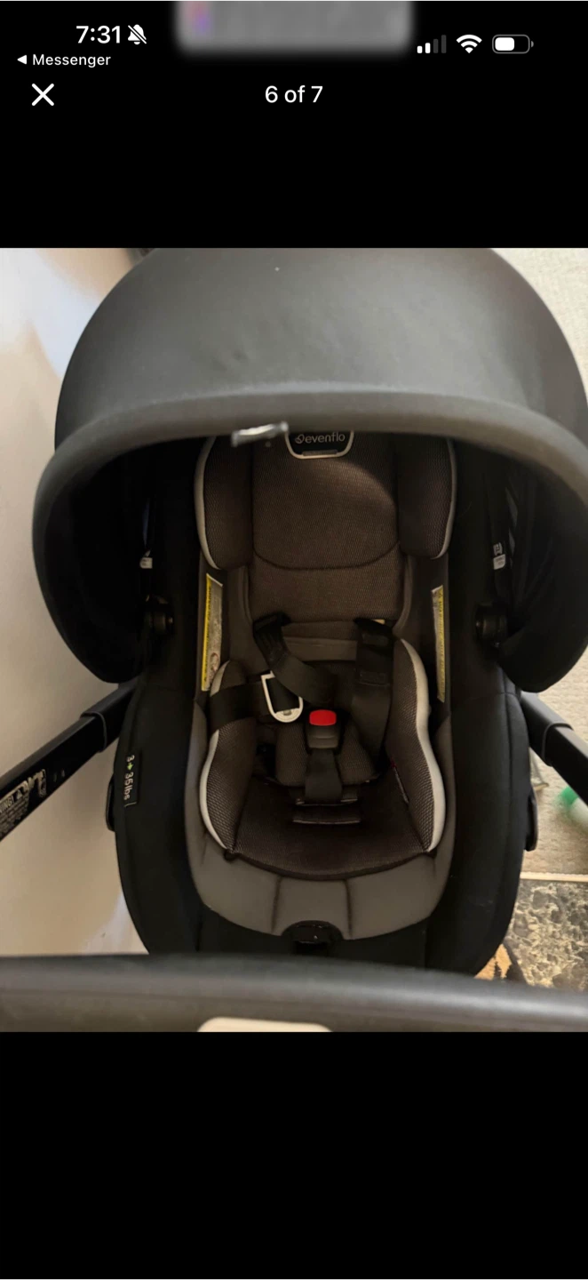 Evenflo Shyft DualRide Infant Car Seat and Stroller - photo 5