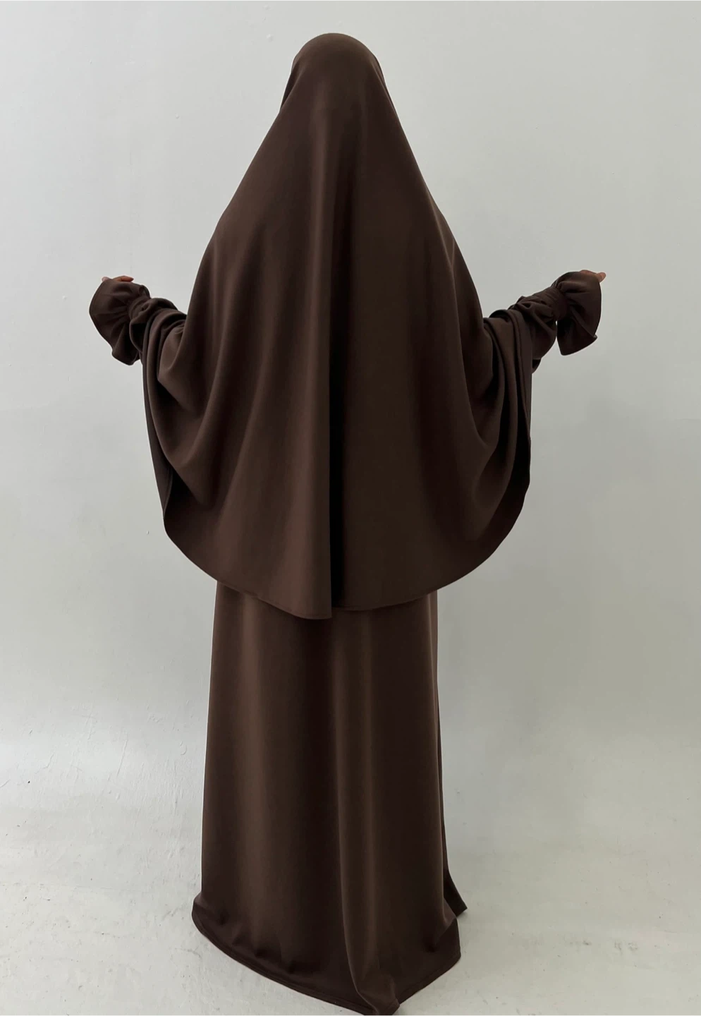 Thick winter abaya