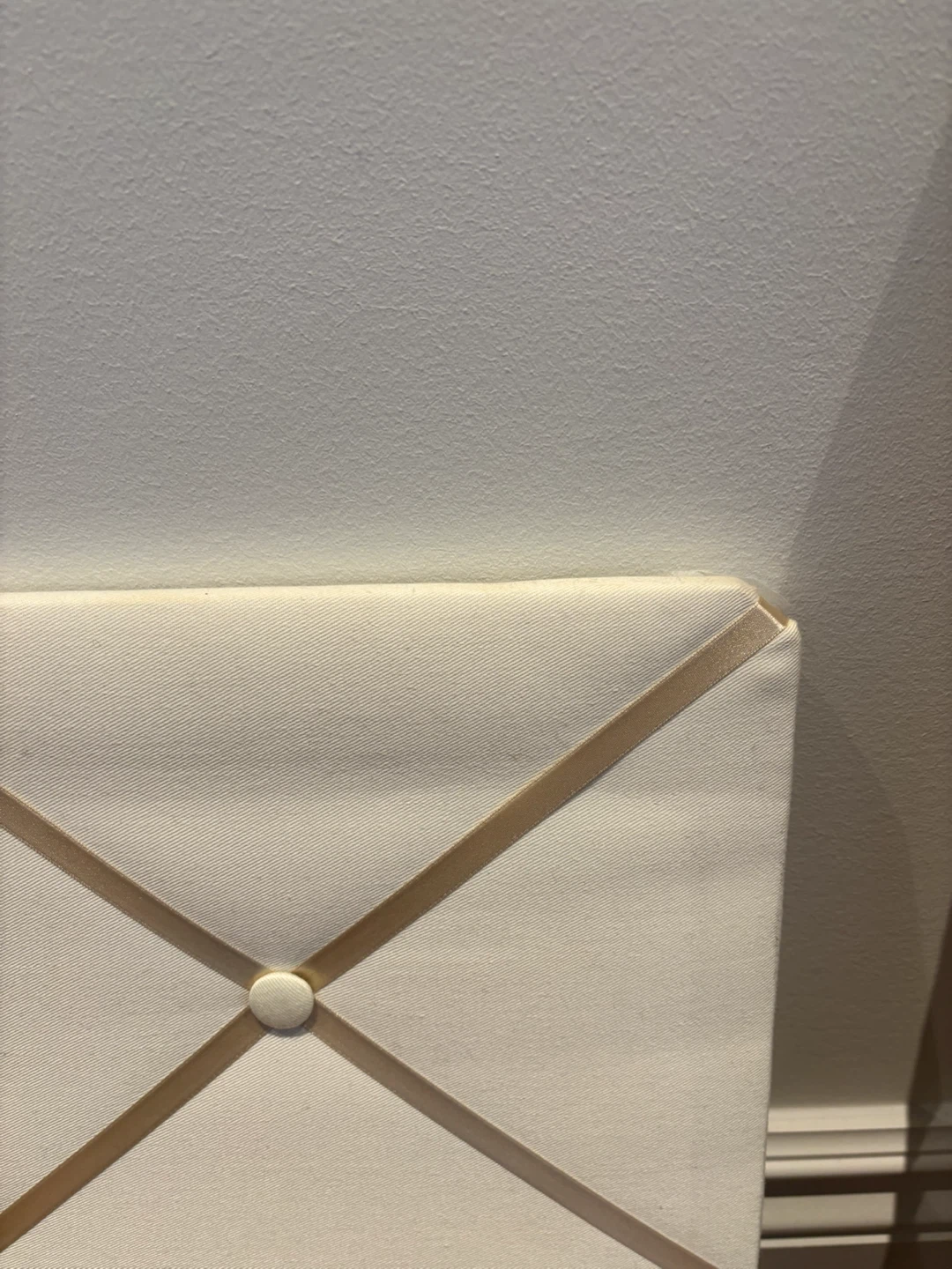 Two Cream Fabric Memo Boards - photo 4