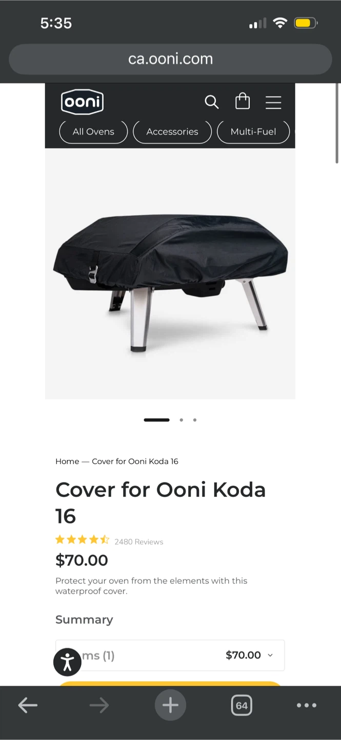 Ooni Koda 16 Cover - photo 2