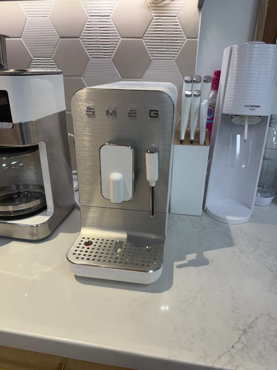 SMEG Automatic Coffee Machine White