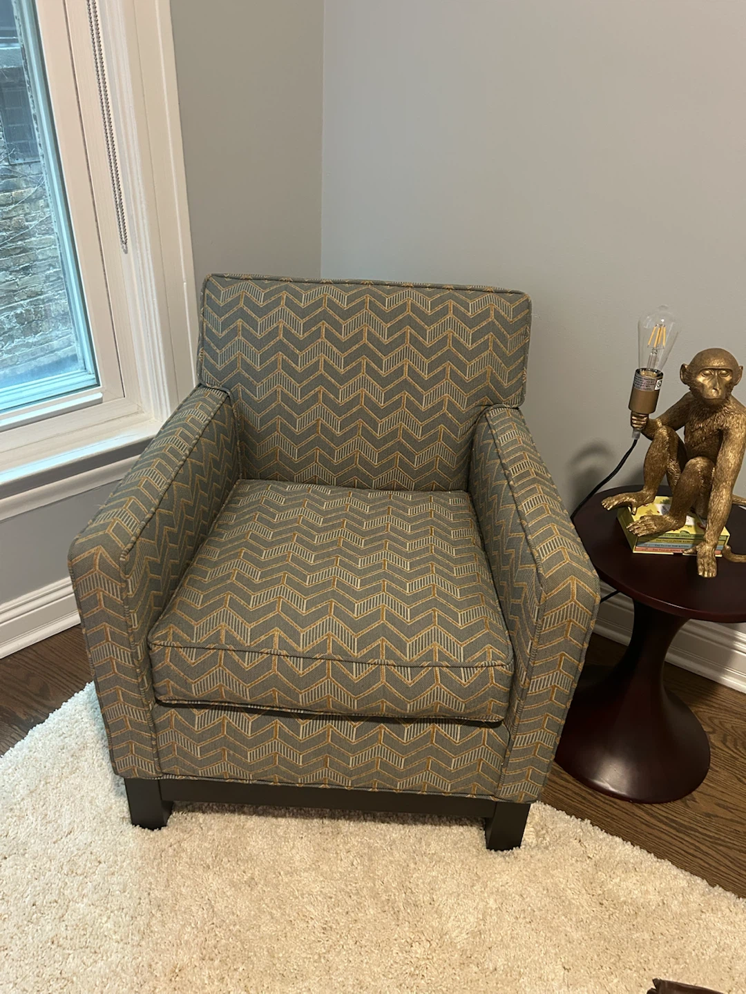 Patterned Accent Armchair - Mitchell Gold+Bob Williams