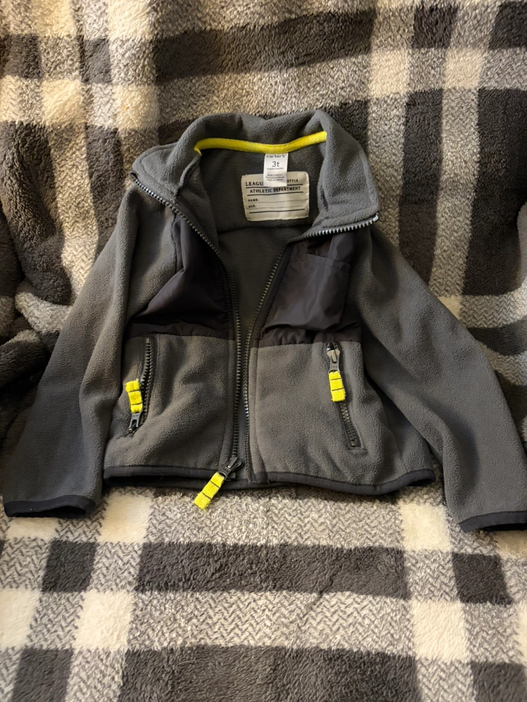 Carter's Fleece Jacket Size 3T