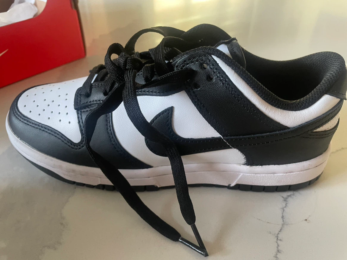 Nike Dunk Low Black and White - photo 4