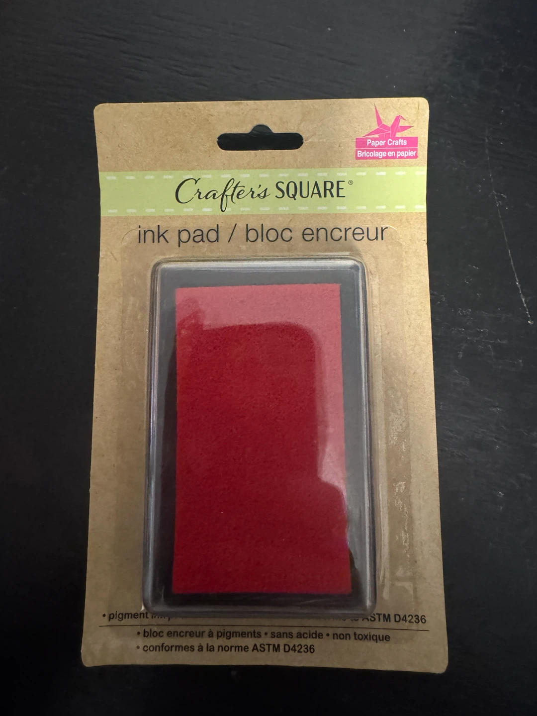 Crafter's Square Red Ink Pad