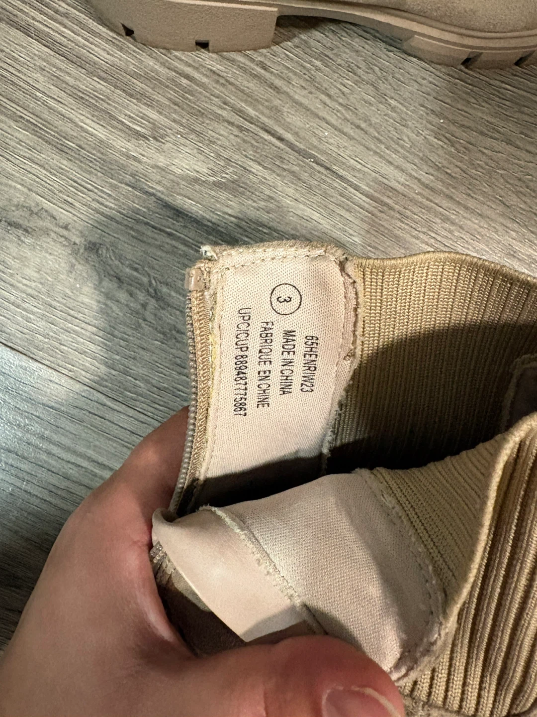 George Tan Ankle Boots size 3 - photo 3