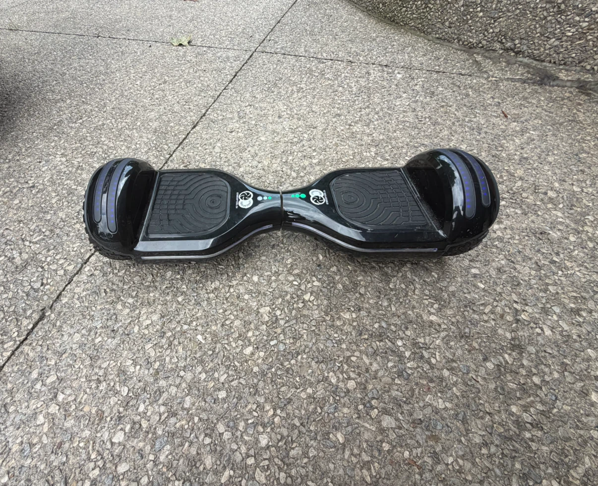 Gyrocopters Black Hoverboard with Bag