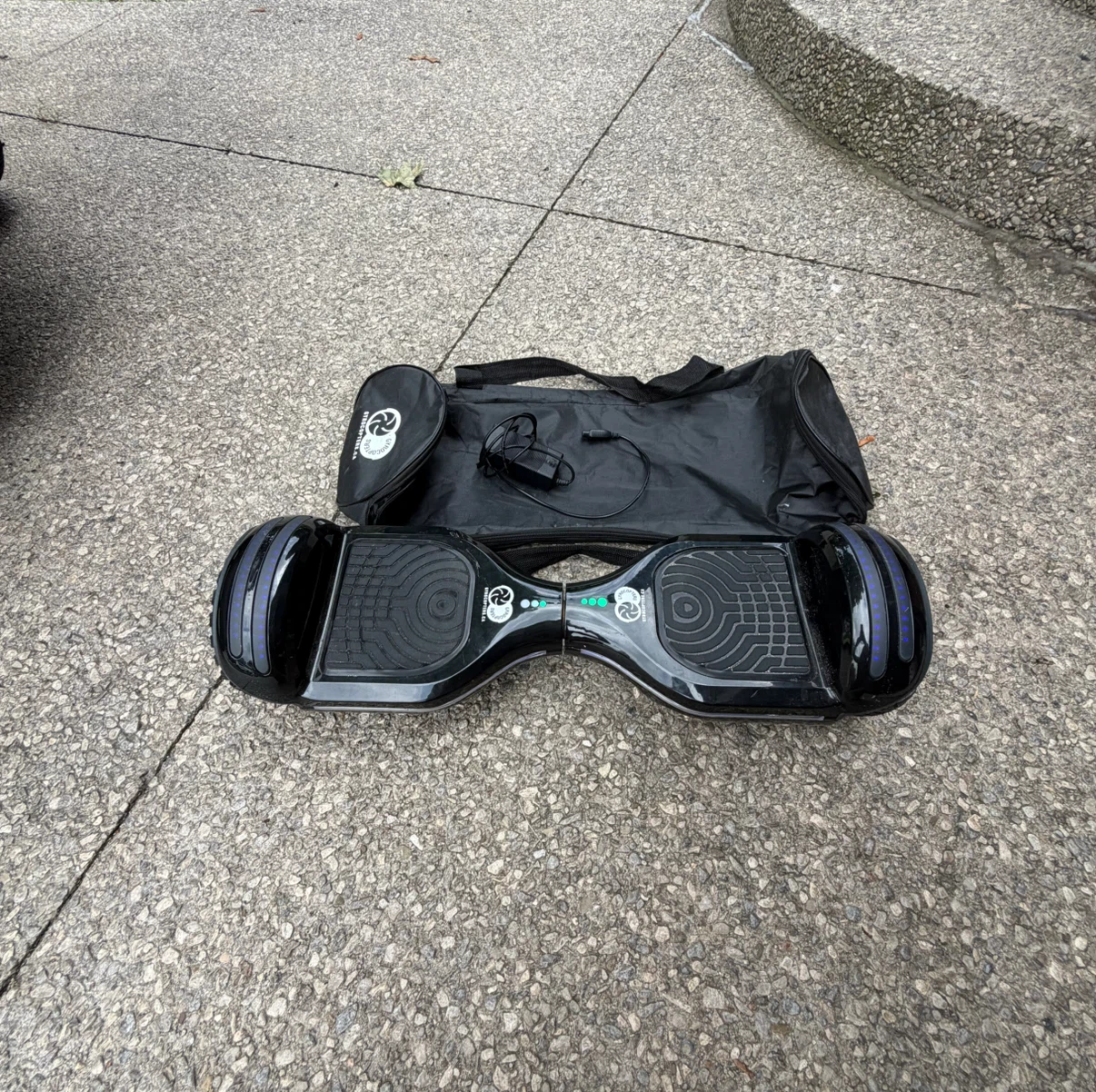 Gyrocopters Black Hoverboard with Bag - photo 2