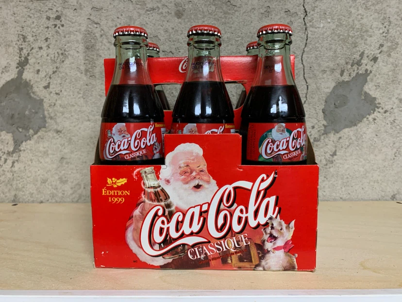 1999 Coca-Cola Classic Holiday 6-Pack
