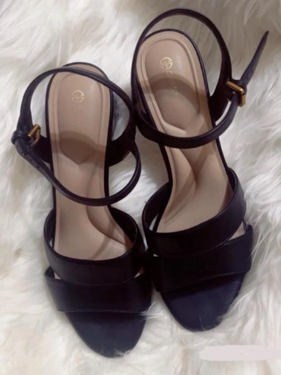 Gianni Bernini Italian leather strap heels - photo 3