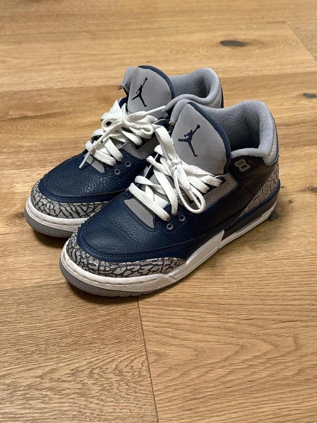 Jordan 3 Retro GS “Georgetown” in 7Y (EUR 40) - photo 2